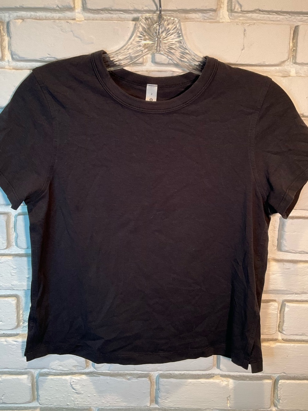 lululemon athletica Black Short Sleeve Crew Tee 2